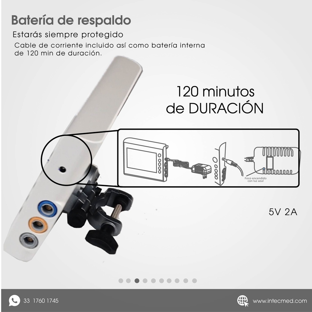 VIDEOLARINGOSCOPIO ONFOCUS® ADVANCED 6 HOJAS REUSABLES