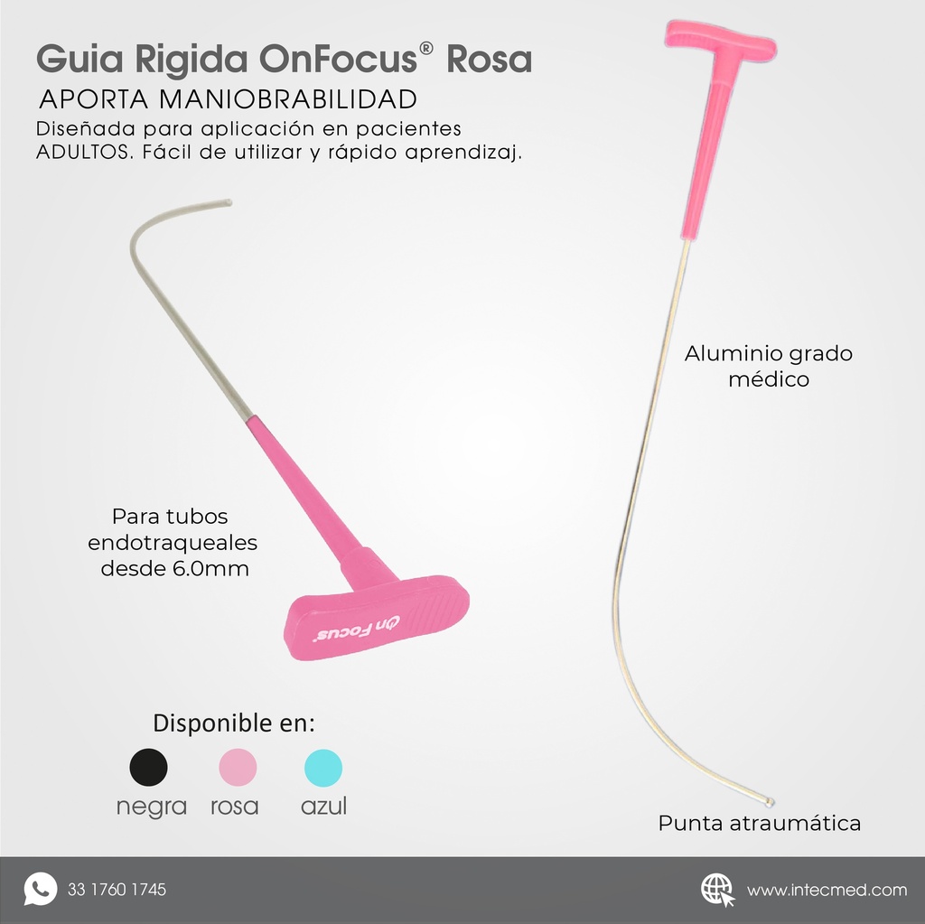 GUIA ONFOCUS® REUSABLE ROSA